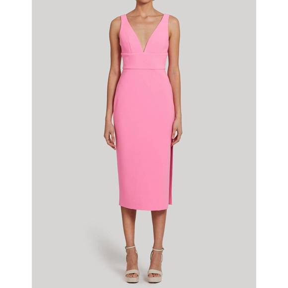 NEW AMANDA UPRICHARD nelly dress in shocking pink - Picture 1 of 4